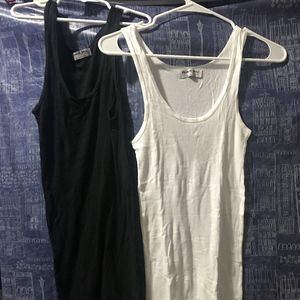 Michael star shimmer tank top os